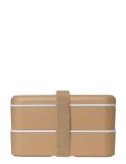 Fabelab Lunchbox 2 Layer - Caramel - Pla Beige