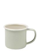 Enamel Mug - Cottage Blue Specs - 2 Pcs Home Meal Time Cups & Mugs Cup...