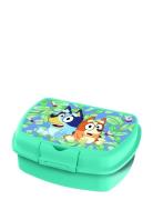 Bluey Urban Sandwich Box Home Meal Time Lunch Boxes Green Bluey