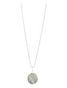 Pilgrim Love Coin Necklace Silver