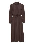 My Essential Wardrobe Emmamw Long Dress Brun