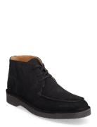 Selected Homme Slhriga New Suede Moc-Toe Chukka B Svart