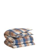 GANT Flannel Check Double Duvet Multi/patterned