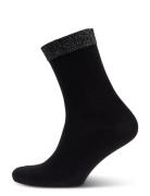 Mp Denmark Wool/Silk Socks Svart