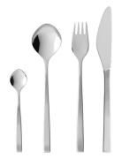 Bestiksæt Fuga 16 Dele Mat/Blank Stål Home Tableware Cutlery Cutlery S...
