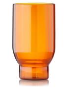 Water Glass, Tall Home Tableware Glass Drinking Glass Orange Studio Ab...