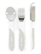 Twistshake Learn Cutlery Stainless Steel 12+M White Home Meal Time Cut...