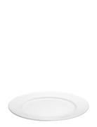 Tallerken Flad Plissé 22 Cm Hvid Home Tableware Plates Dinner Plates W...
