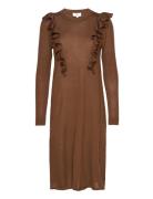 Noa Noa Dress Long Sleeve Brun