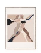 Paper Collective Two Dancers - 30X40 Cm Multi/patterned