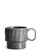 Coffee & More , Tea Mug Home Tableware Cups & Mugs Tea Cups Grey Sagaf...