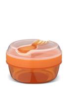 N'ice Cup, Snack Box With Cooling Disc - Orange Home Meal Time Lunch B...