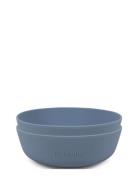 Filibabba Silic Bowl 2-Pack - Powder Blue Blå