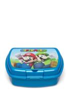 Super Mario Urban Sandwich Box Home Meal Time Lunch Boxes Blue Super M...