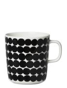 Räsymatto Mug Home Tableware Cups & Mugs Tea Cups Black Marimekko Home