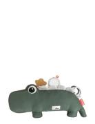 D By Deer Tummy Time Activity Toy Croco Grön