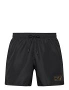 EA7 Mens Woven Boxer Svart