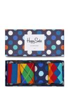 Happy Socks 4-Pack Multi-Color Socks Gift Set Multi/patterned