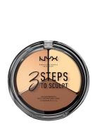 NYX Professional Makeup 3 Steps To Sculpt Face Sculpting Palette