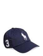 Polo Ralph Lauren Big Pony Chino Ball Cap Blå