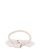 Corinne Leatherbow Small Hair Tie Kräm