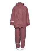 CeLaVi Basic Rainwear Suit -Solid Brun