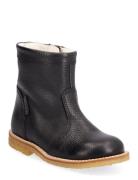 ANGULUS Boots - Flat - With Zipper Svart