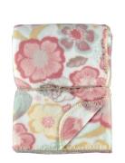 Fleece Bloom Home Textiles Cushions & Blankets Blankets & Throws Multi...