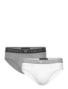 Emporio Armani Men's Knit 2-Pack Brief Vit