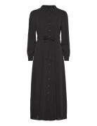 Vero Moda Vmshilah Naja Ls Long Shirt Dress Wvn Ga Svart