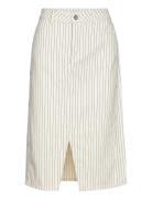 Mads Nørgaard Field Pin Kenley Skirt Beige