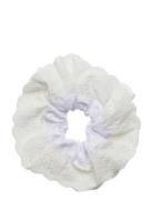 Musa Anglaise Scrunchie Accessories Hair Accessories Scrunchies White ...