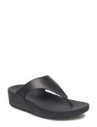 FitFlop Lulu Leather Toepost Svart