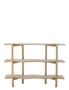 Rivoli Bookcase Home Furniture Shelves Beige Bloomingville