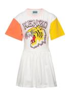 Kenzo Short Sleeved Dress Multi/patterned