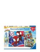 Ravensburger Spidey's Adventures 3X49P Multi/patterned