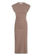 Soaked In Luxury Slmarisha Dress Beige