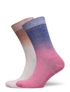 Becksöndergaard Gradiant Glitter Sock 2 Pack Rosa