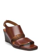 ANGULUS Sandals - Block Heels Brun