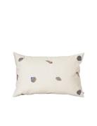 Pudebetræk 'Seashell' Bomuld Home Textiles Bedtextiles Pillow Cases Cr...