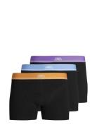 Jack & J S Jackonga Solid Trunks 3 Pack Svart