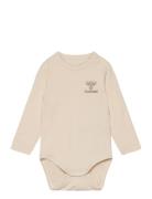 Hummel Hmlmino Body L/S Beige