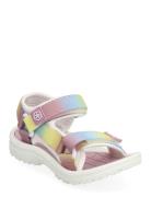 Color Kids Sandals W. Velcro Multi/patterned