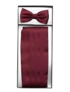 Amanda Christensen Ceremony Cummerbund Burgundy