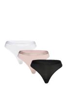 Tommy Hilfiger 3 Pack Thong Svart