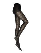 Becksöndergaard Floral Net Tights Svart