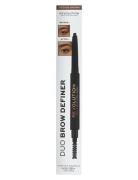 Makeup Revolution Makeup Revolution Duo Brow Definer Pencil Brun