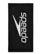 Speedo Logo Towel Svart