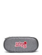 Pencilcase Accessories Bags Pencil Cases Silver Sofie Schnoor Young