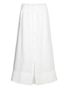 Ella&il Thea Linen Skirt Vit